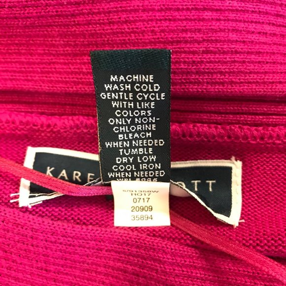 NWT Karen Scott Ballet Neck Sweater OX - Picture 4 of 5